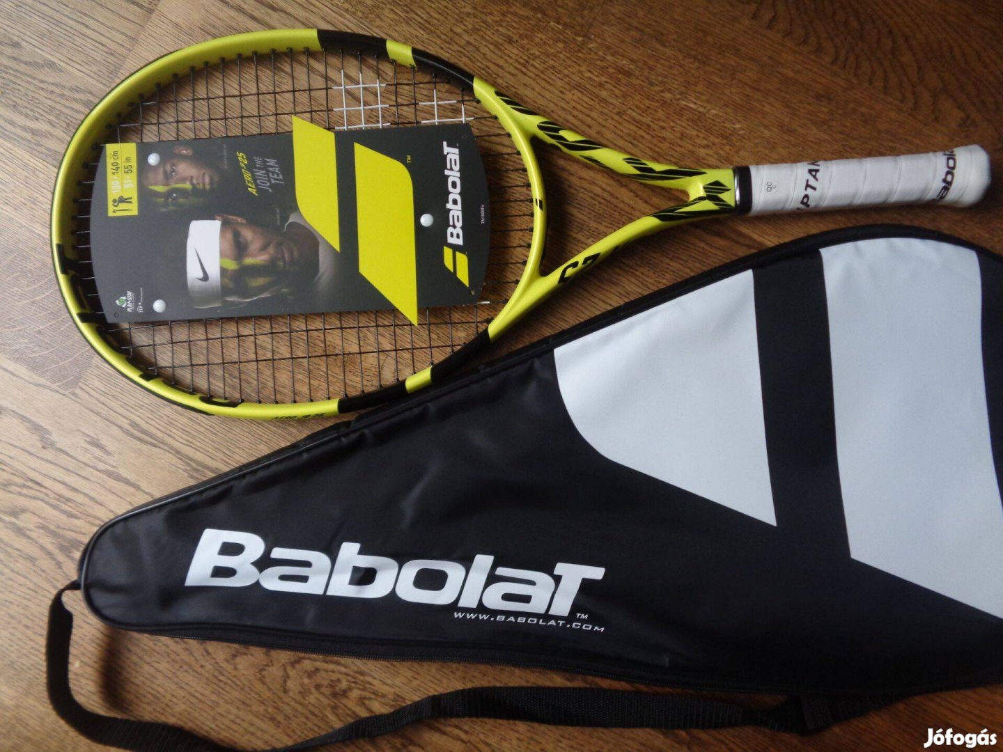 Új eredeti Babolat Aero Jr 25 teniszütő 125-140 cm magas gyerekeknek