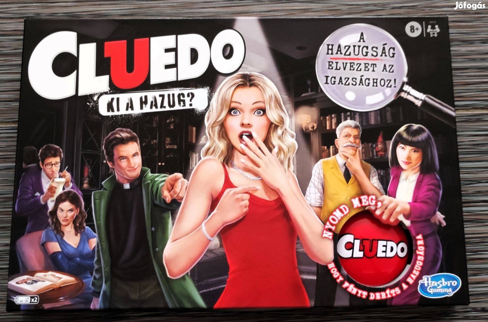 Új eredeti Cluedo társasjáték társas játék