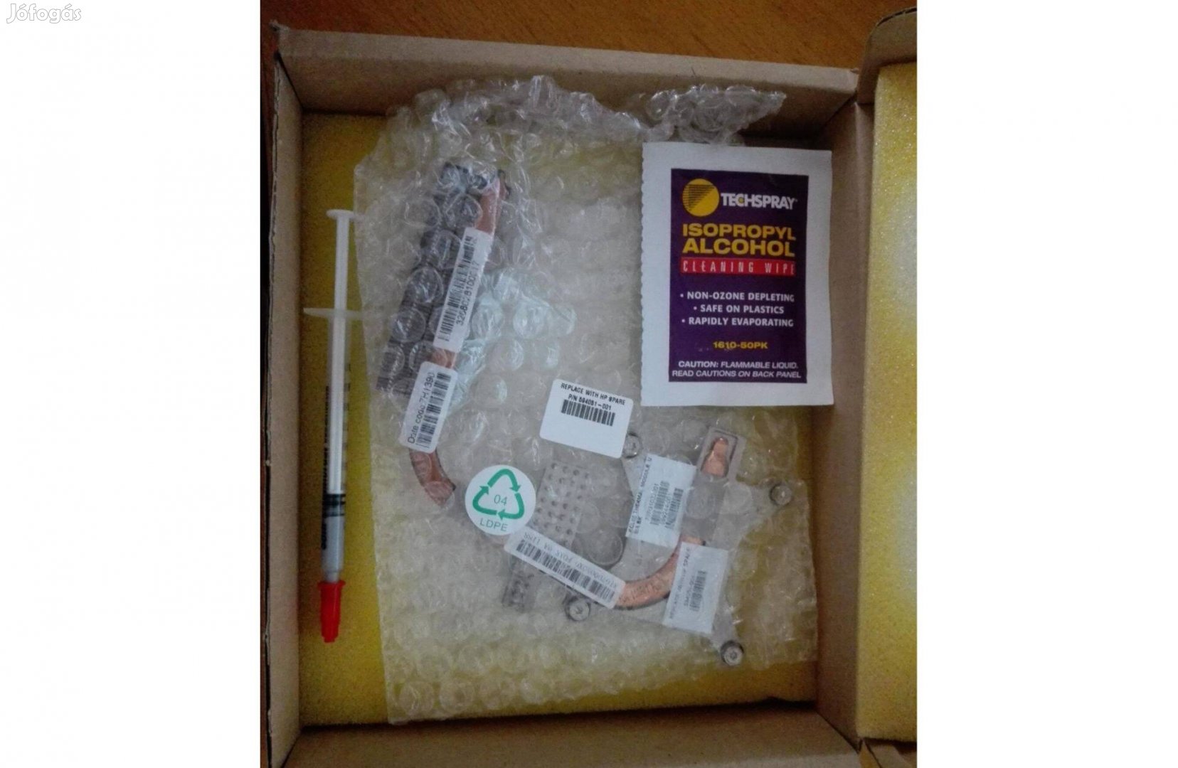 Új eredeti HP Elitebook 8440p CPU hűtöborda