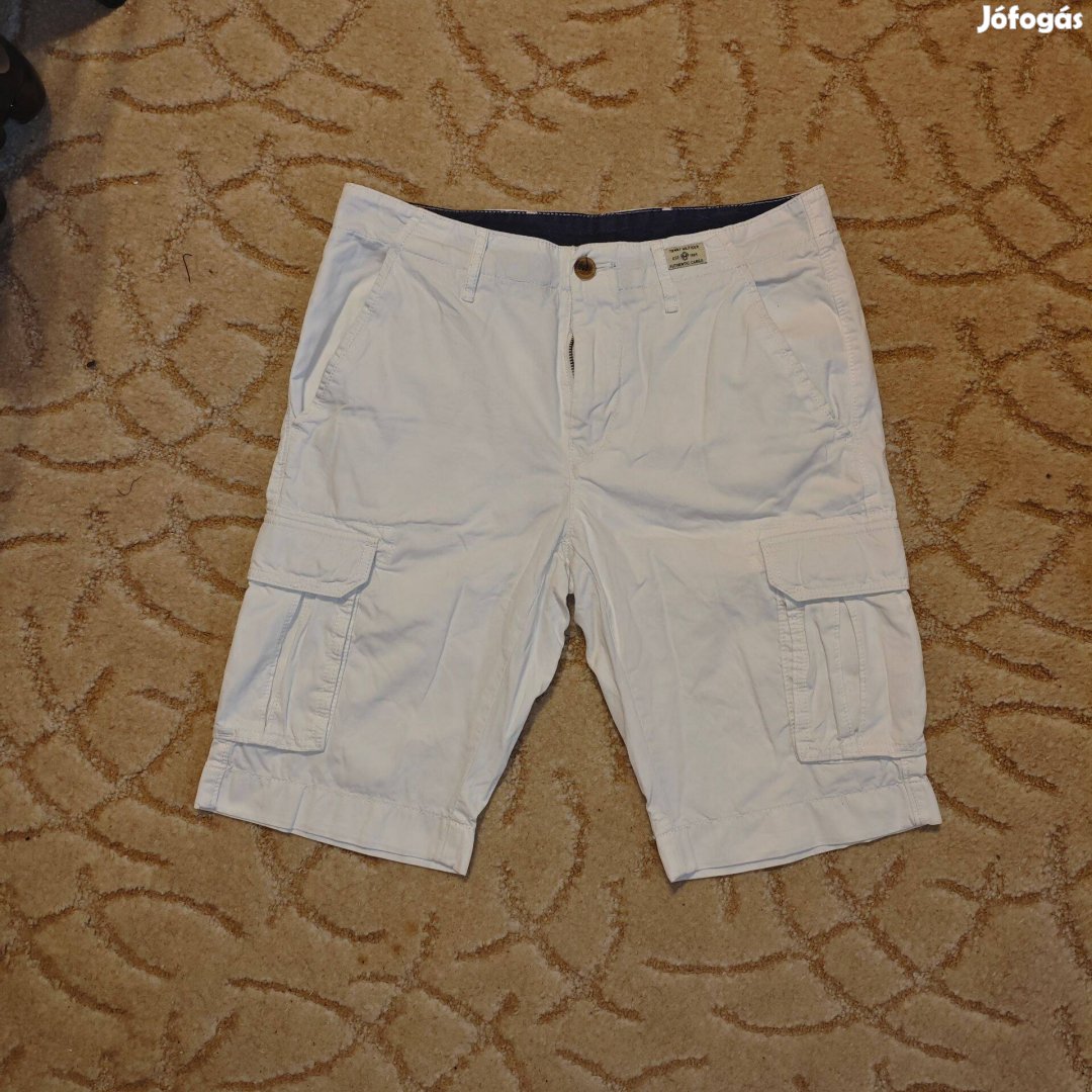 Új eredeti Tommy Hilfger John Cargo Shorts férfi W30 41cm rövidnadrág