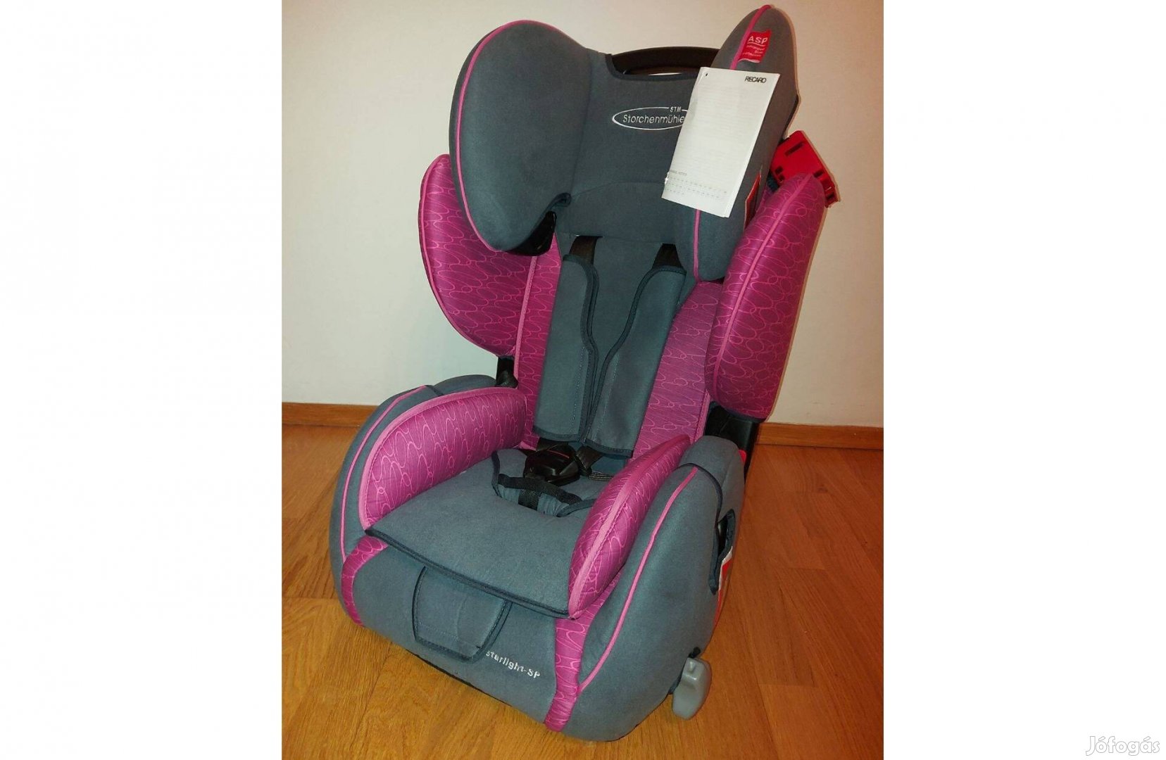 Új eredeti ár:49900Ft helyett gyerekülés 2 év garanciával Recaro német