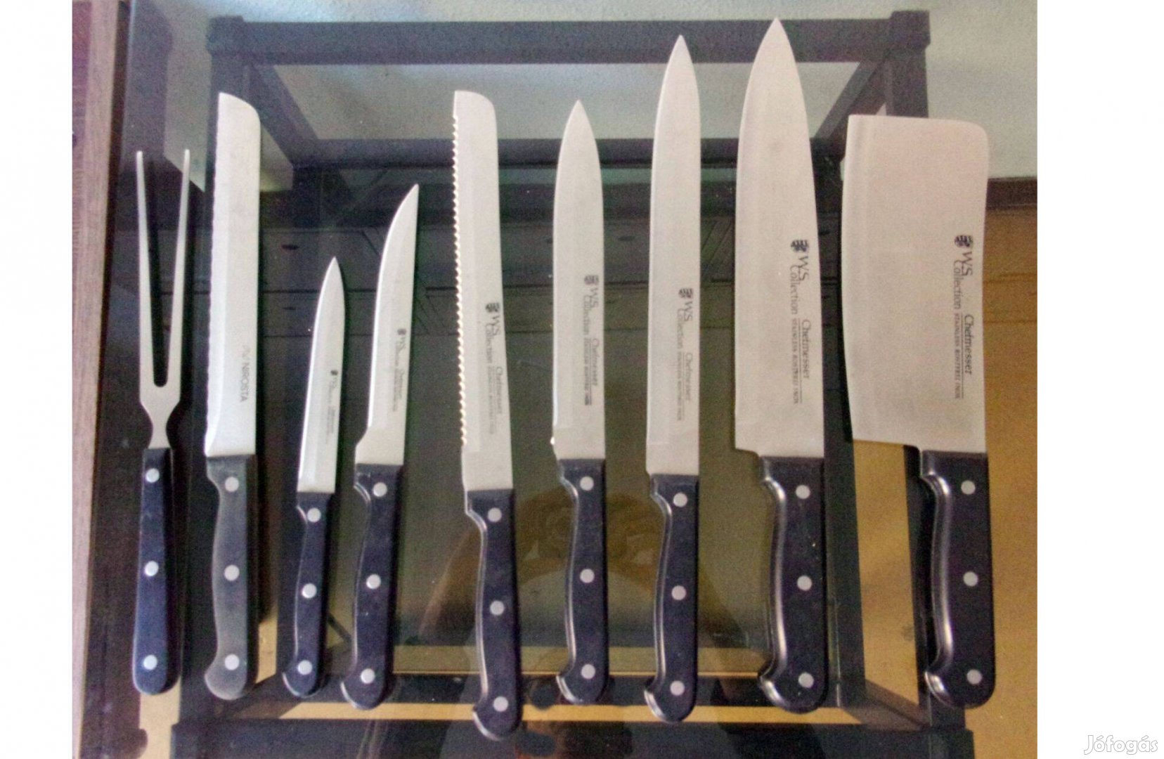 Új és újszerű kés konyhakés és villa sokféle méret Újpest