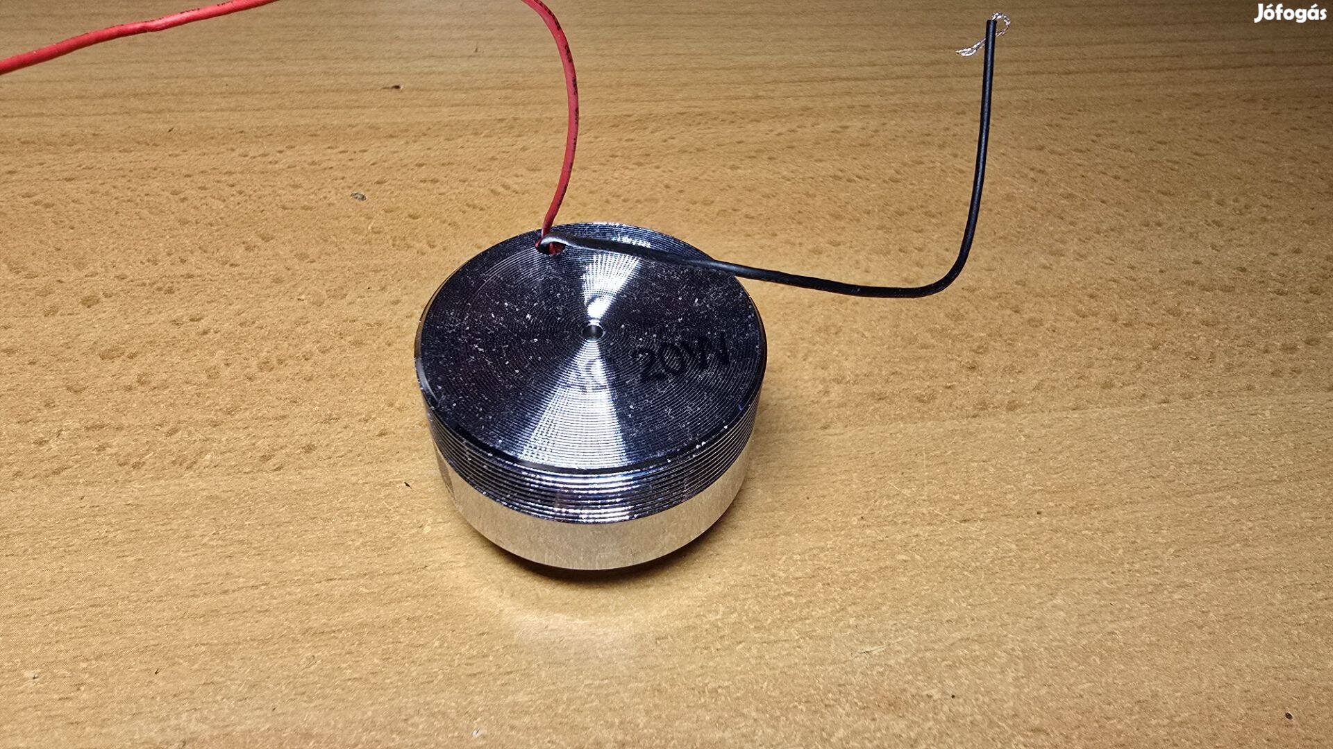Új exciter hangszóró, rezonátor. 20W 4 ohm