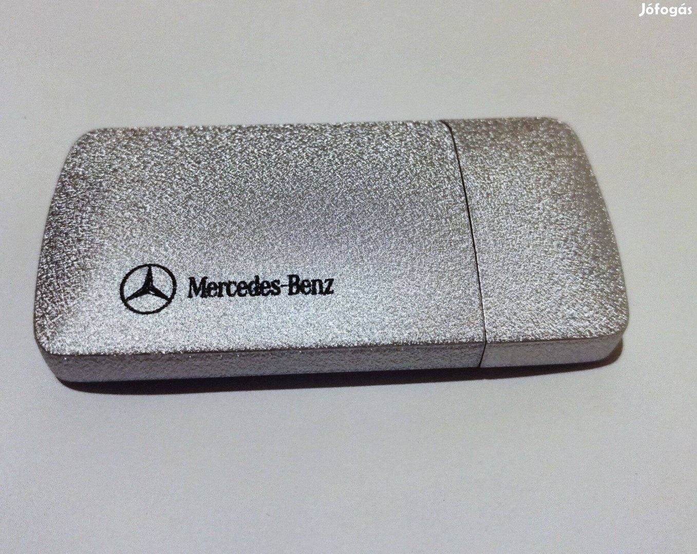 Új ezüst Mercedes Benz öngyújtó vihargyújtó