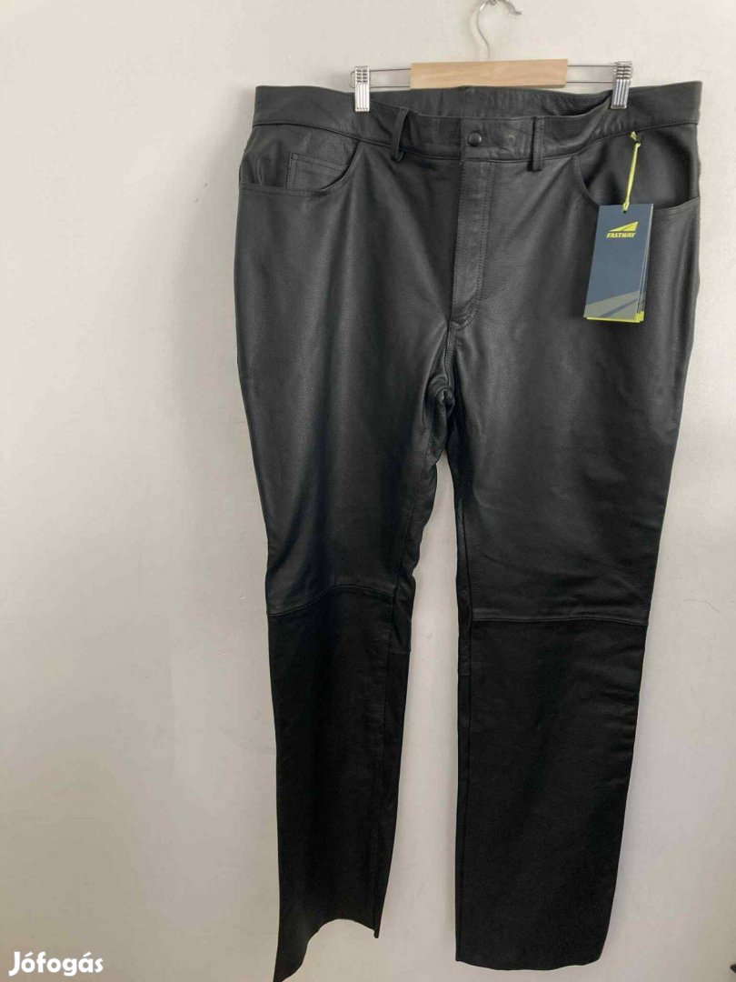 Új farmerszabású bőrnadrág 3XL-es