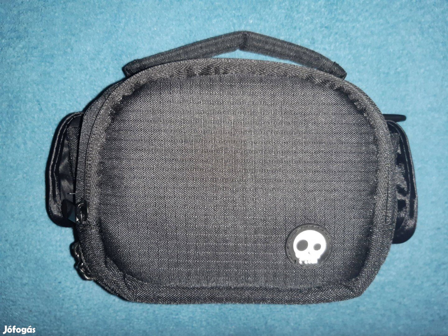 Új fekete kisebb táska akció kamera, fényképező tartó