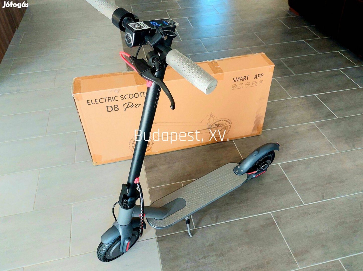 Új felnőtt D8pro elektromos roller 120 kg-ig; 30 km/h