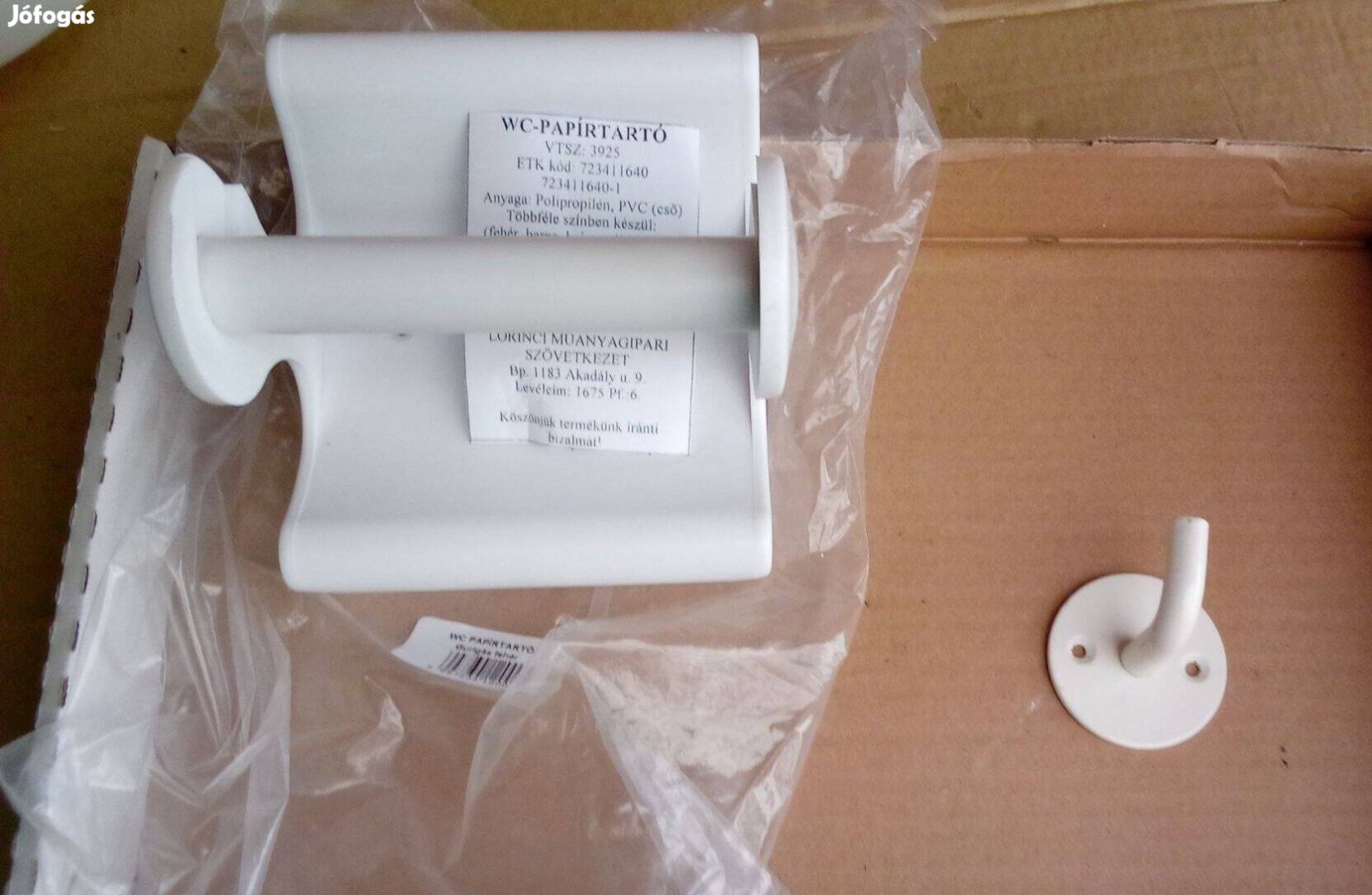 Új fém akasztó műanyag wc papír tartó