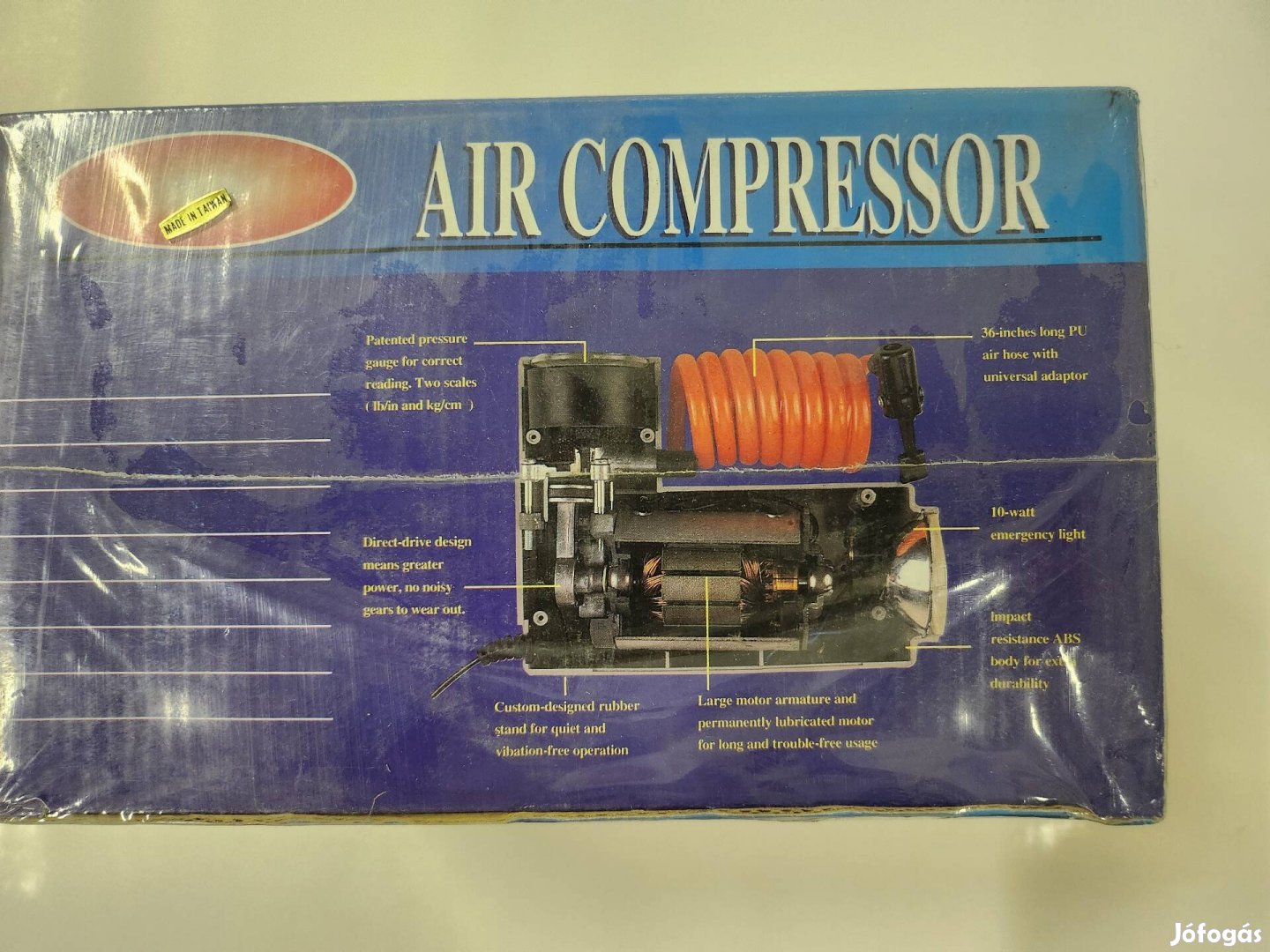 Új fémházas auto kompresszor!