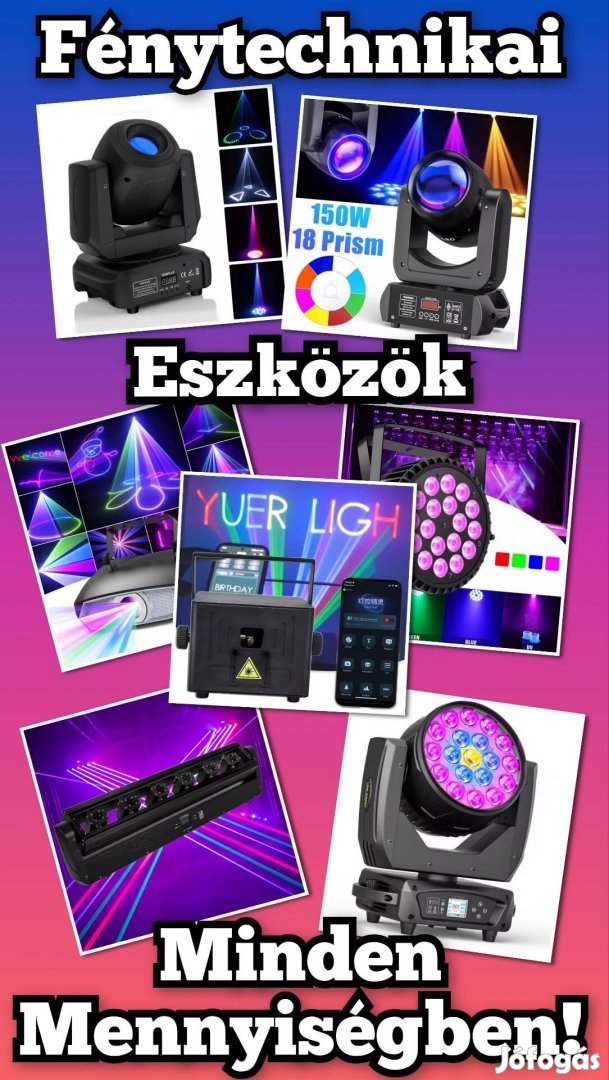 Új fénytechnika eszközök