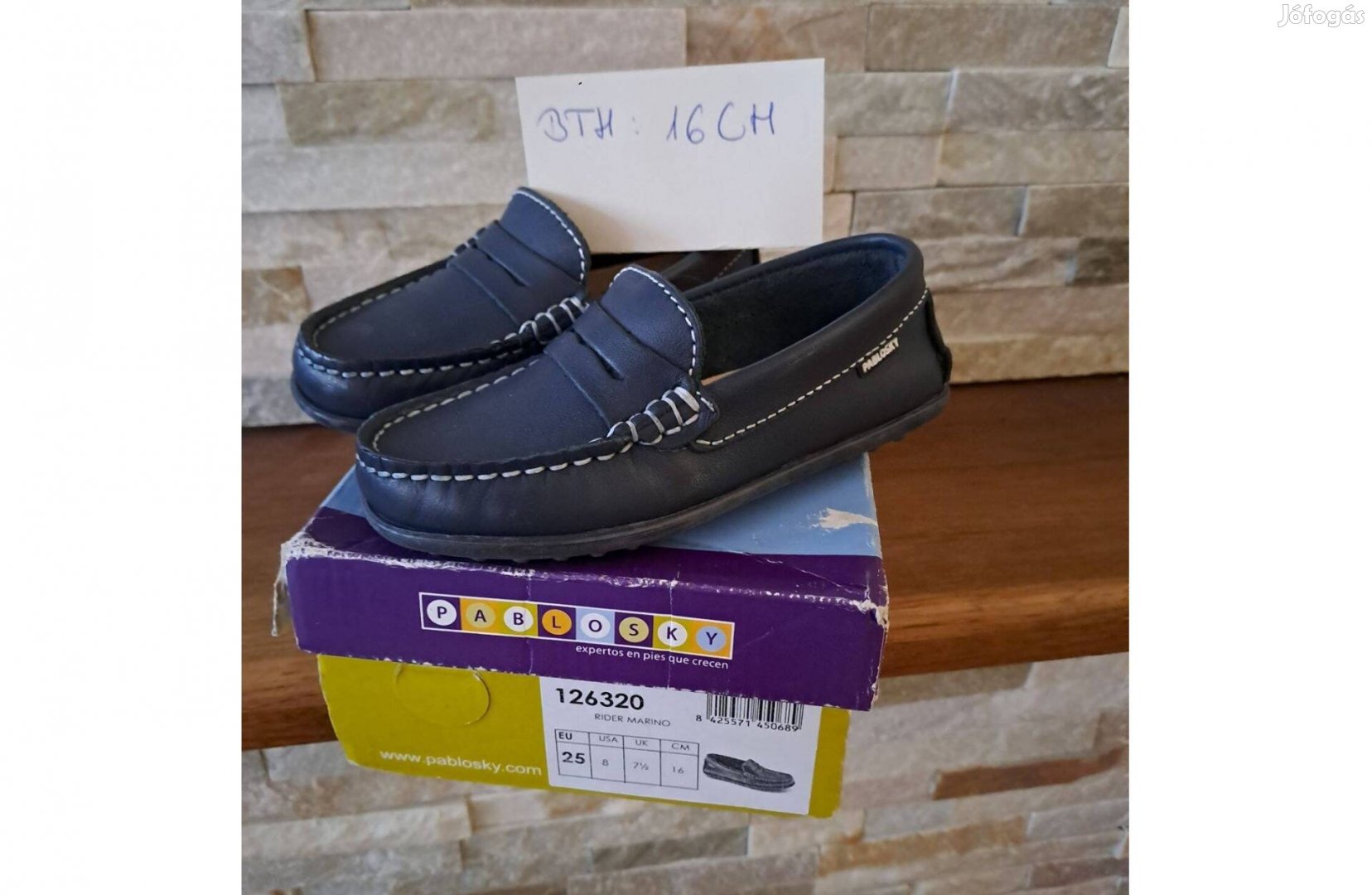 Új fiú alkalmi cipő 25
