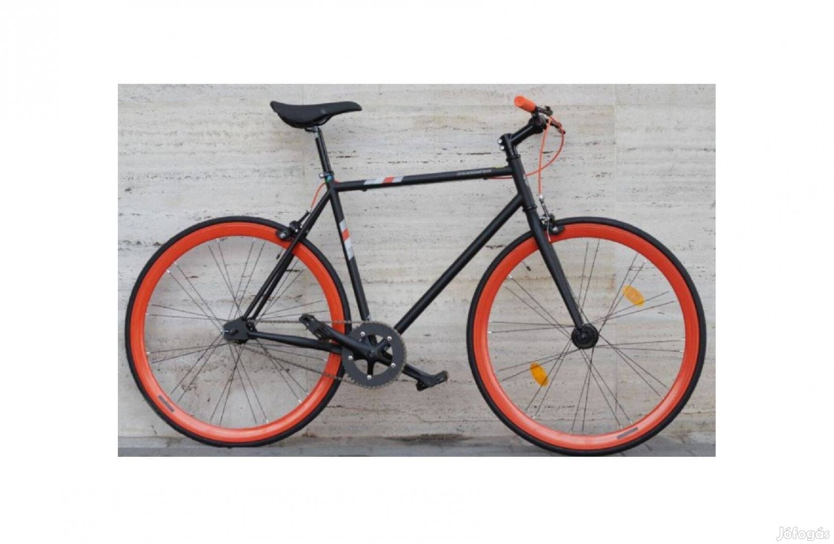Új fixi Fixie egy sebességes országúti kerékpár, futár bringa, bicikli
