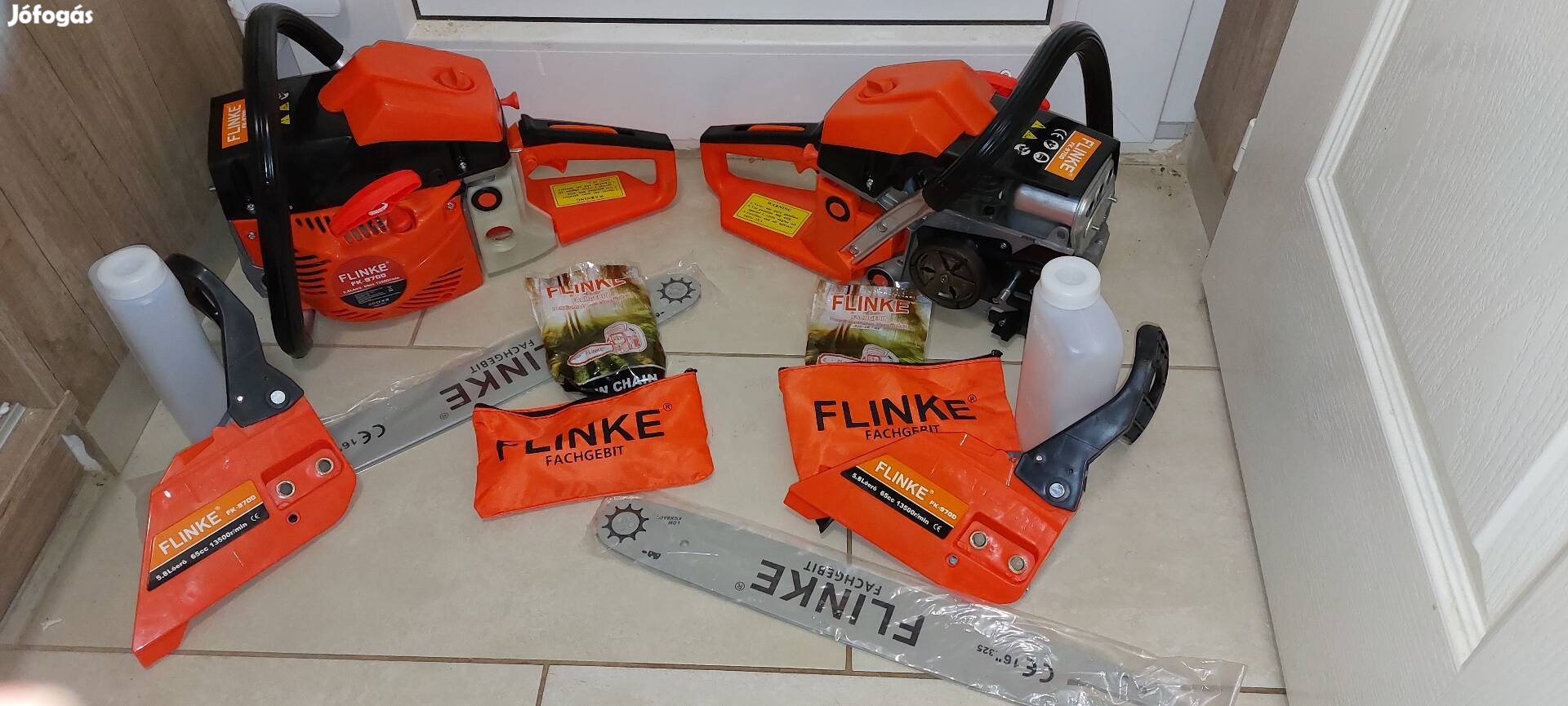 Új flinke 9700/2 típusú  láncfűrész 