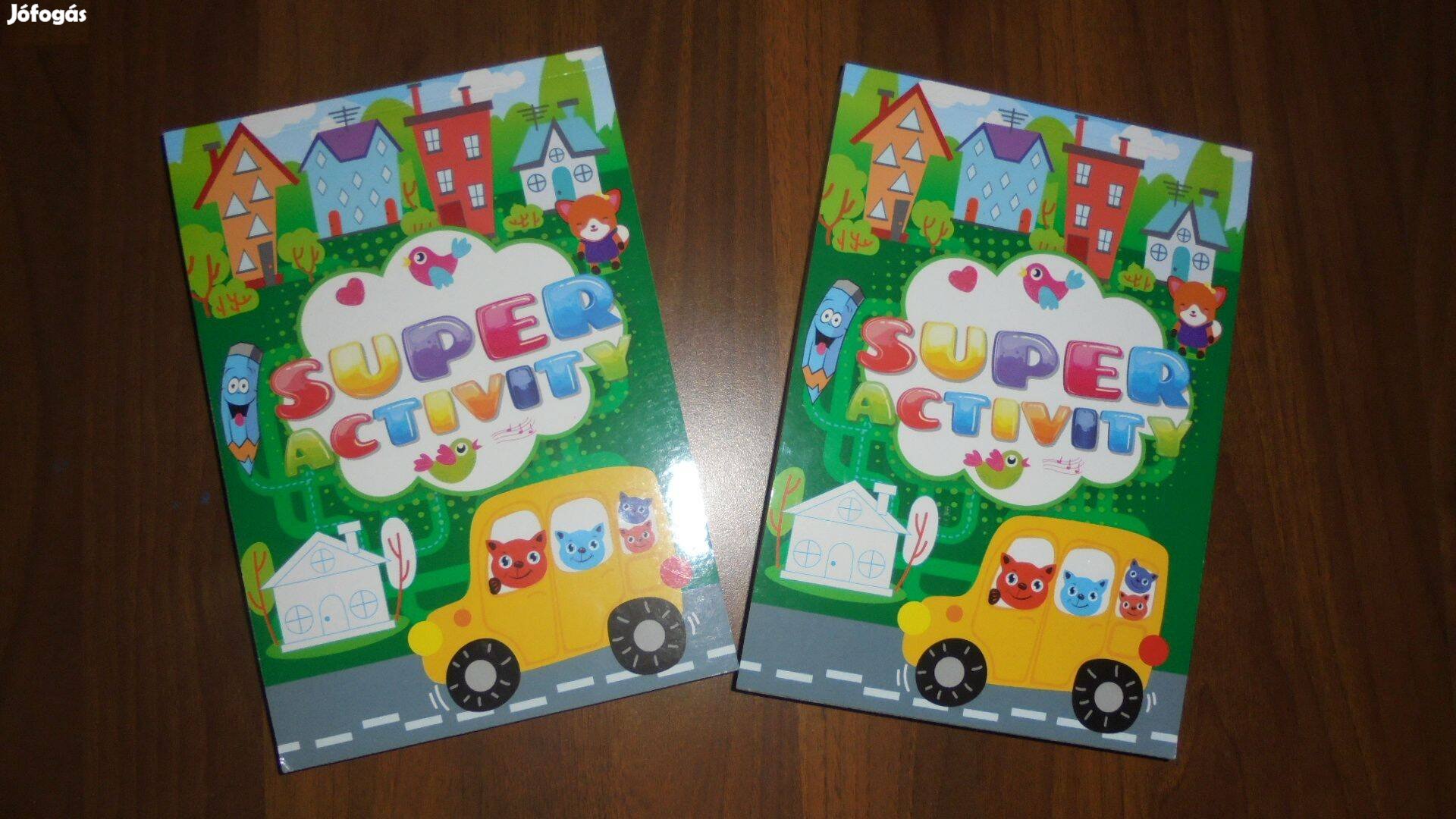 Új foglalkoztató füzet színező könyv ovis óvodás gyerekeknek