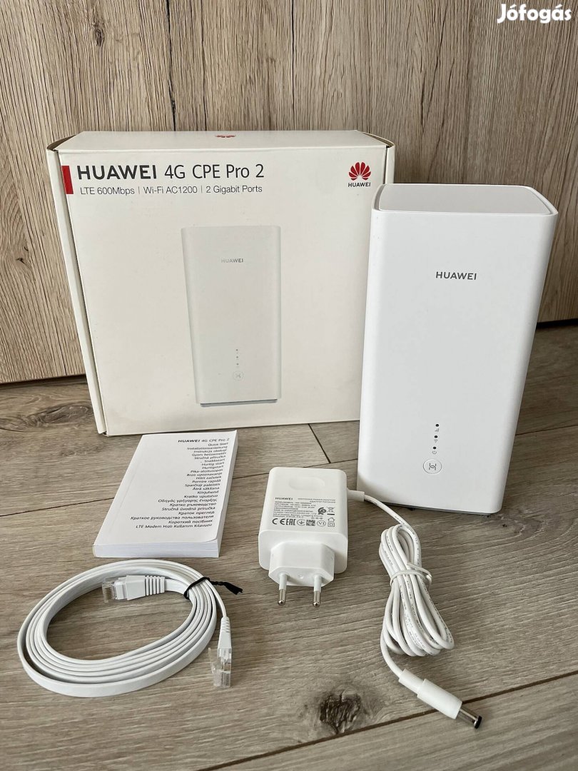 Új független Huawei B628 4G LTE Sim kártyás wifi router 600Mbps