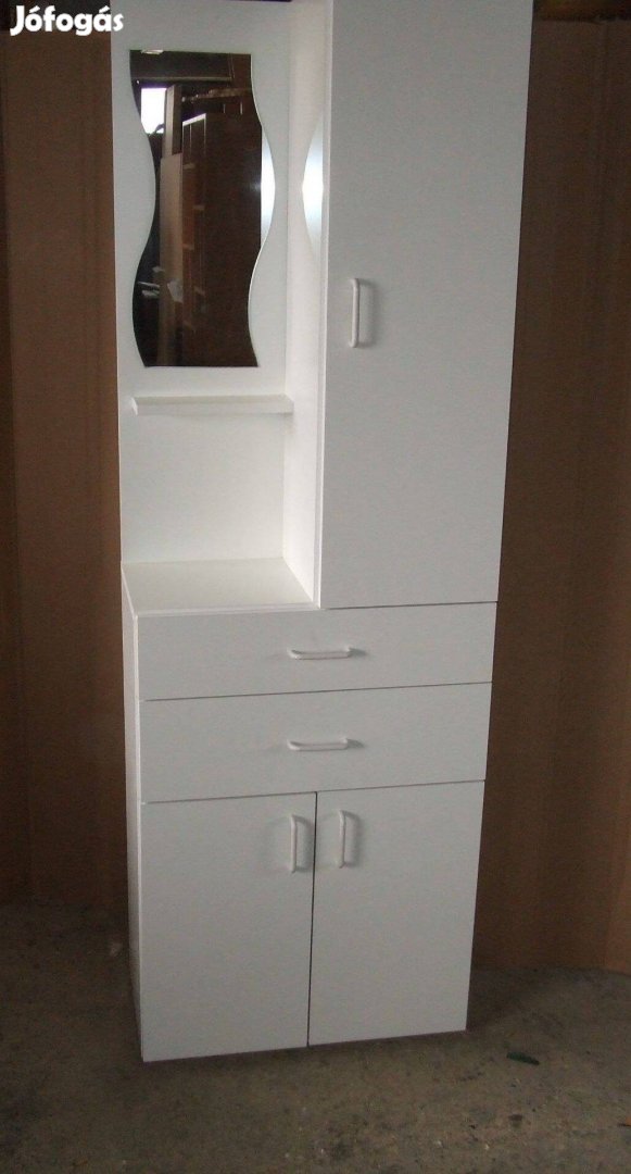 Új fürdőszoba szekrény 60 cm széles előszoba bútor Alexa