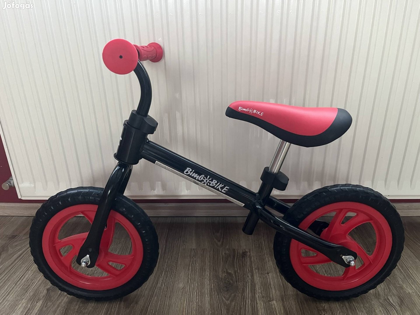 Új futóbicikli hiányos