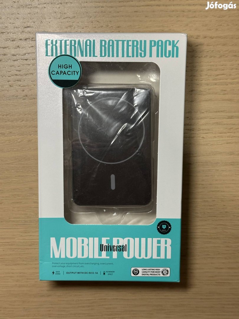 Új garanciális magsafe powerbank akkumulátor 5000mah