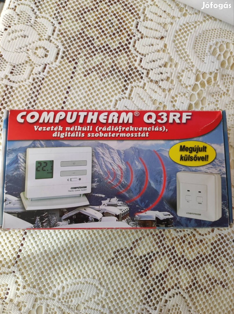 Új garanciális számlával Computherm Q3RF.