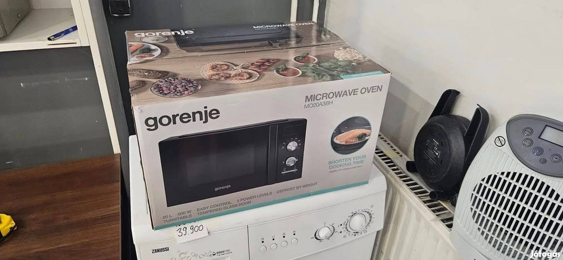 Új gorenje mikrohullámú sütő eladó! Dobozban bontatlan!