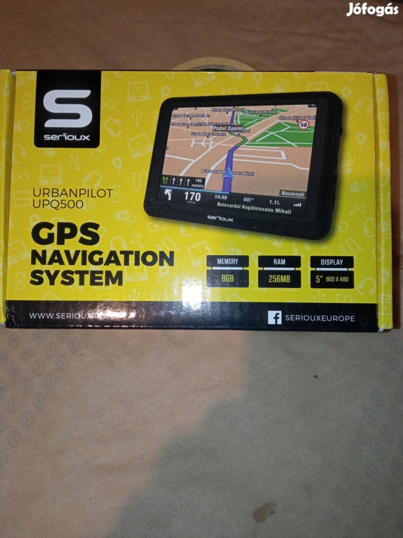 Új gps navigáció,1 év gari!