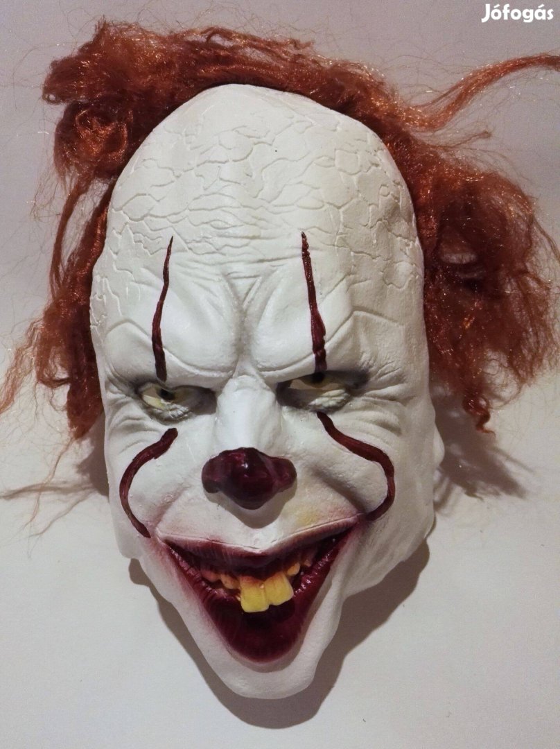 Új gumi bohóc Az Pennywise maszk jelmez álarc