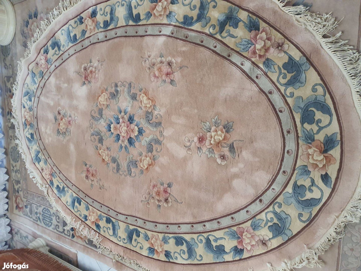 Új gyapjú ovális szőnyeg 3,8 2