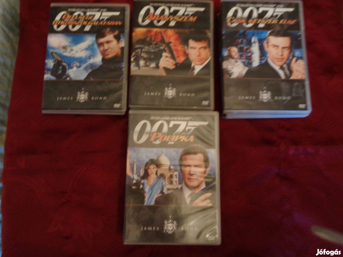 Új gyári 007 es DVD sorozat
