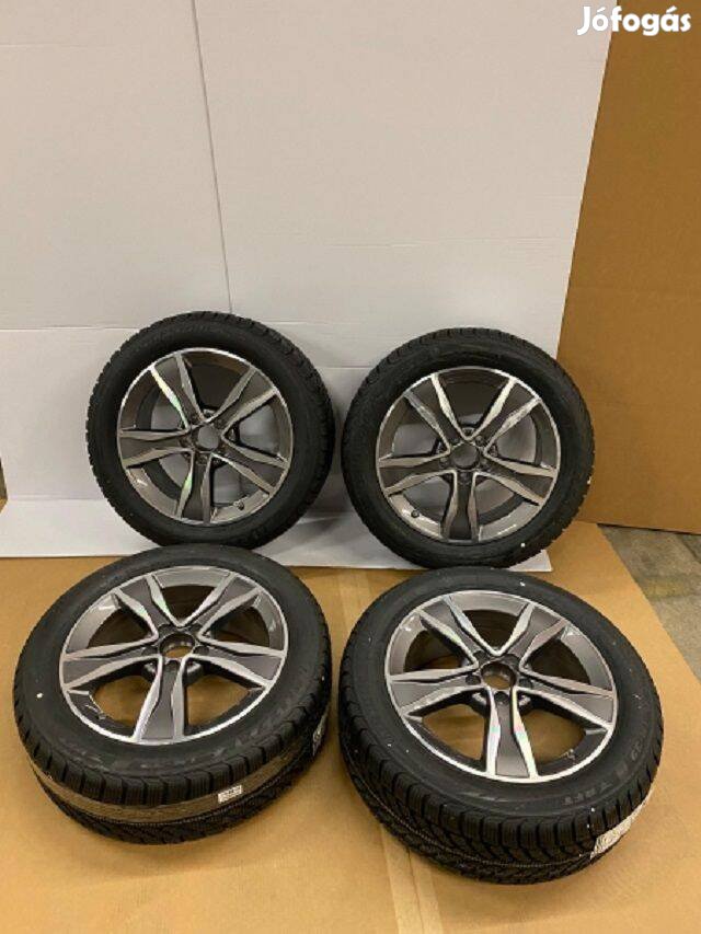 Új gyári Mercedes 225/50R17 Bridgestone téli gumi + alufelni 5x112