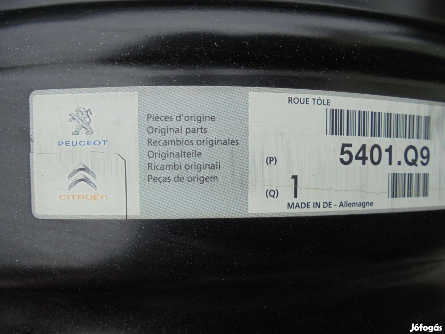 Új gyári TGK lemezfelni ( 6.5 x 15-ös ) eladó