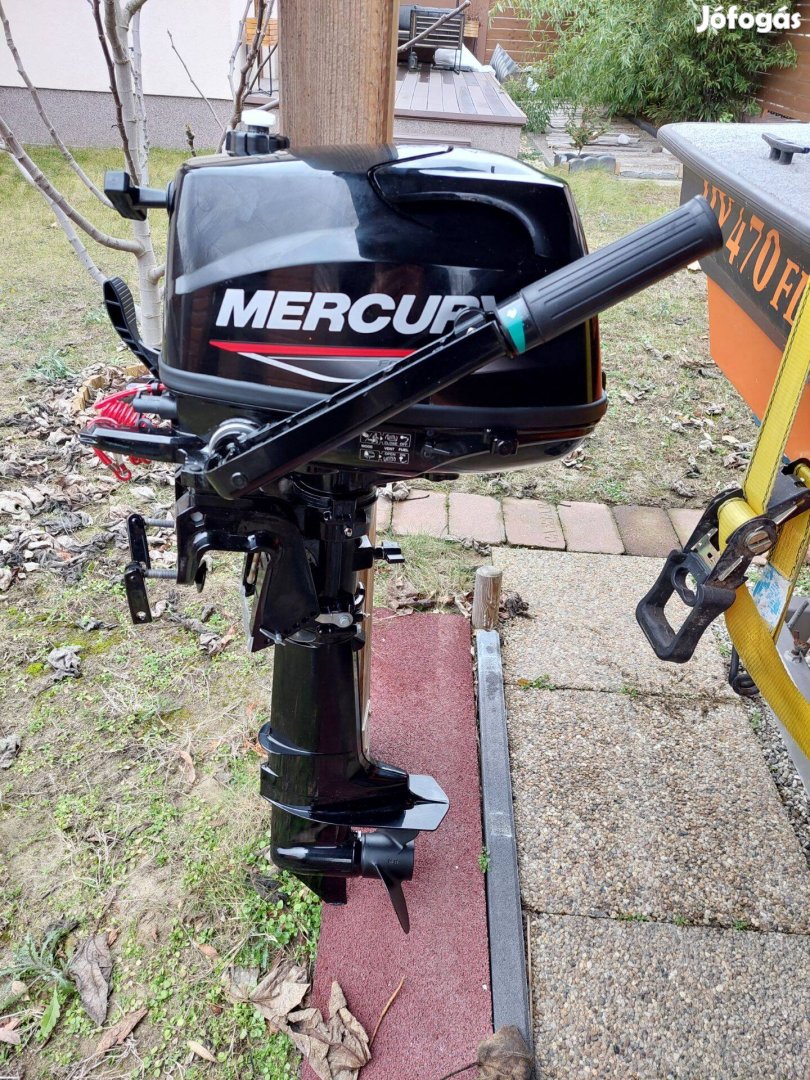 Új gyári állapotú Mercury Me F5 M Csónakmotor Dunakeszin eladó