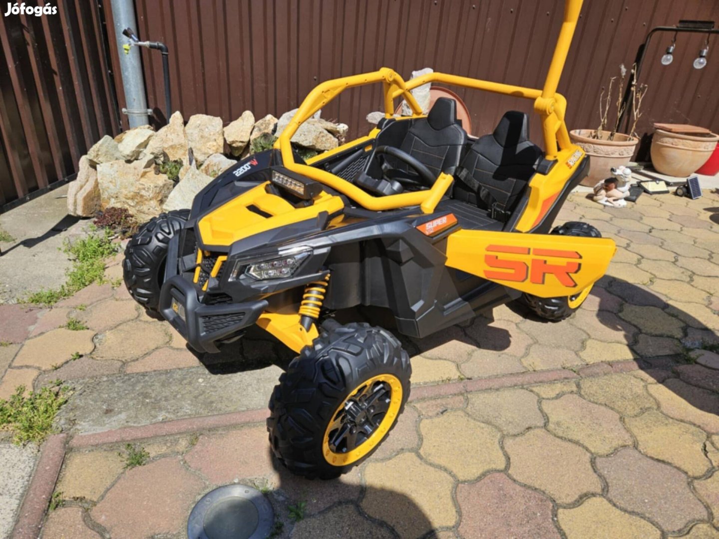 Új gyerek elektromos XXL óriás buggy 2 személyes 