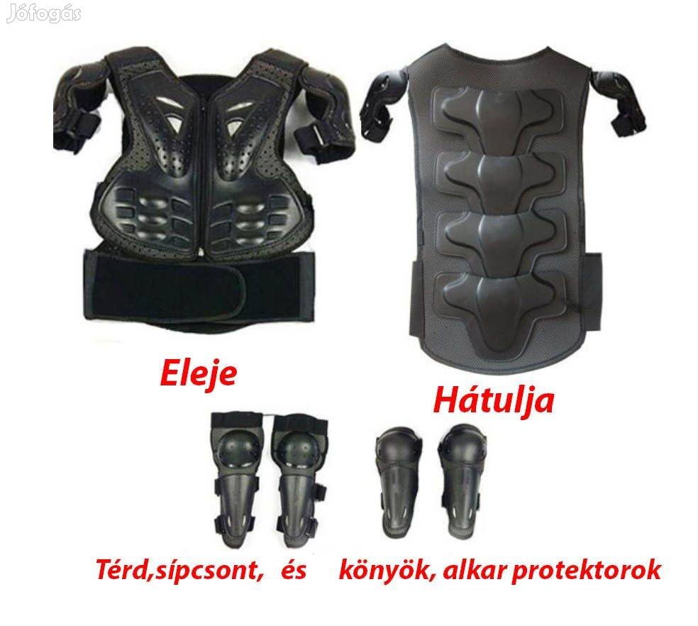 Új gyerek protektor szett, motor, quad, ebike, roller, stb