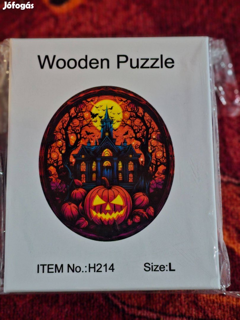 Új halloweenes fa puzzle