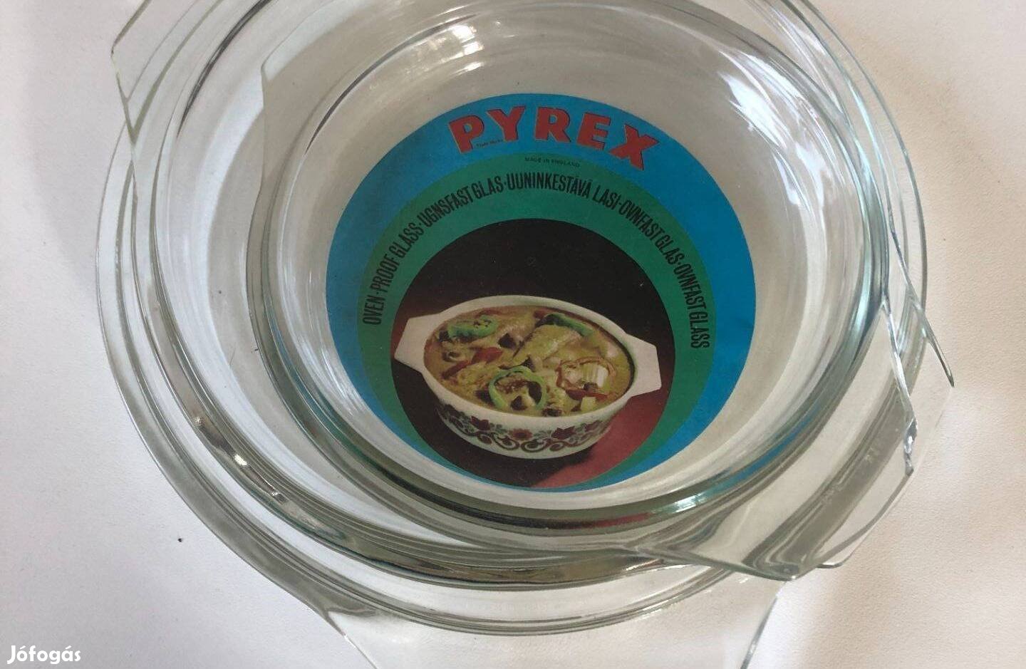 Új három darabos Pyrex készlet eladó