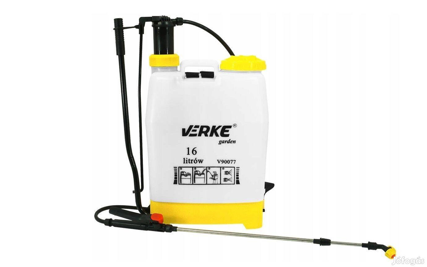 Új hátizsák permetező, 16L háti permetező * Verke Garden V90077 *