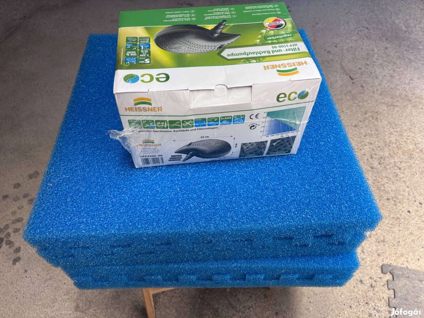Új heissner tó szivattyú szűrőszivacs