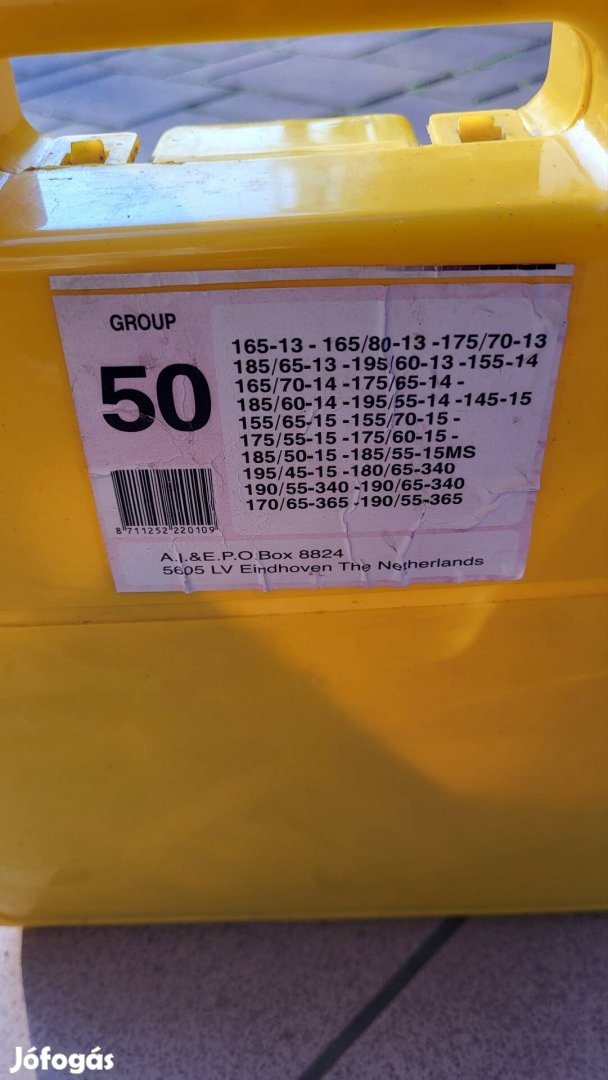 Új hólánc 15 coll-ig