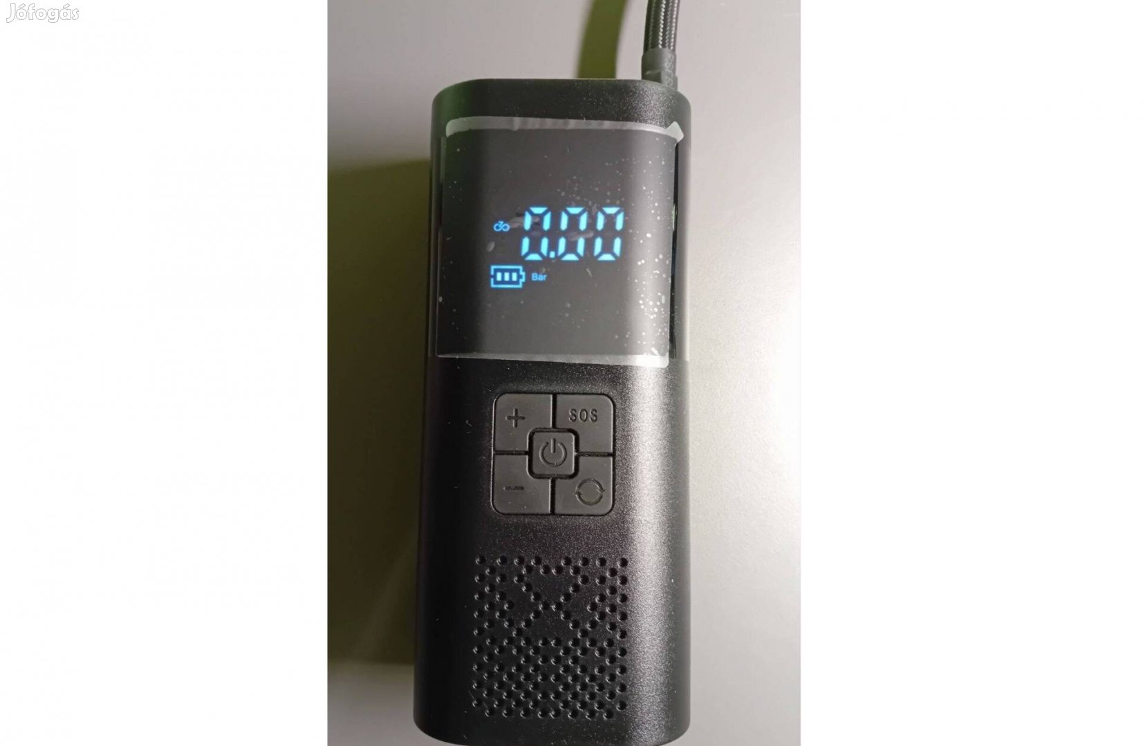Új hordozható vezeték nélküli autós légkompresszor 150 PSI, digitáli