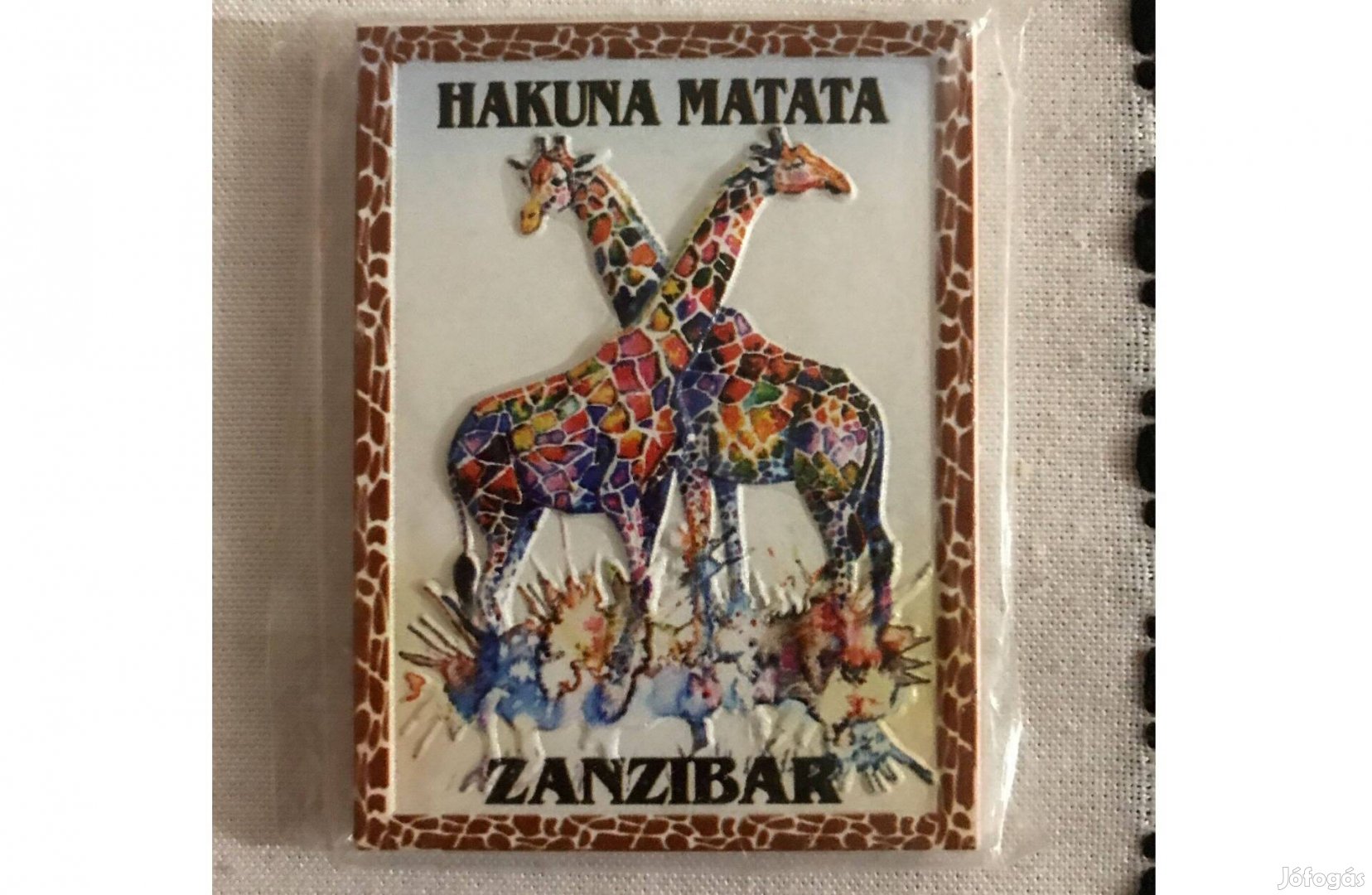 Új hűtőmágnes bontatlan csomagolásban