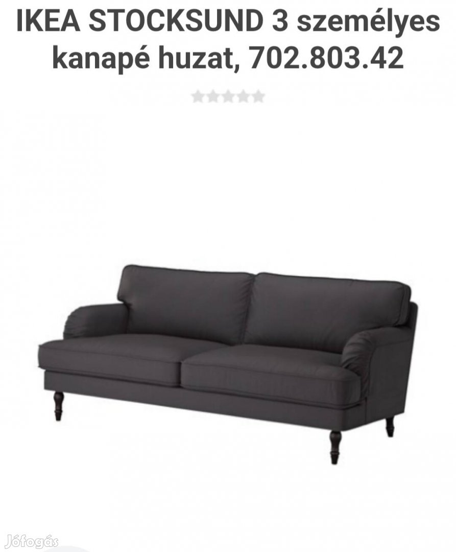 Új huzat IKEA stocksund 3 személyes kanapé