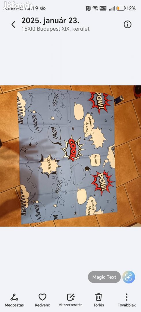 Új ifjúsági ágynemű huzat 2gr