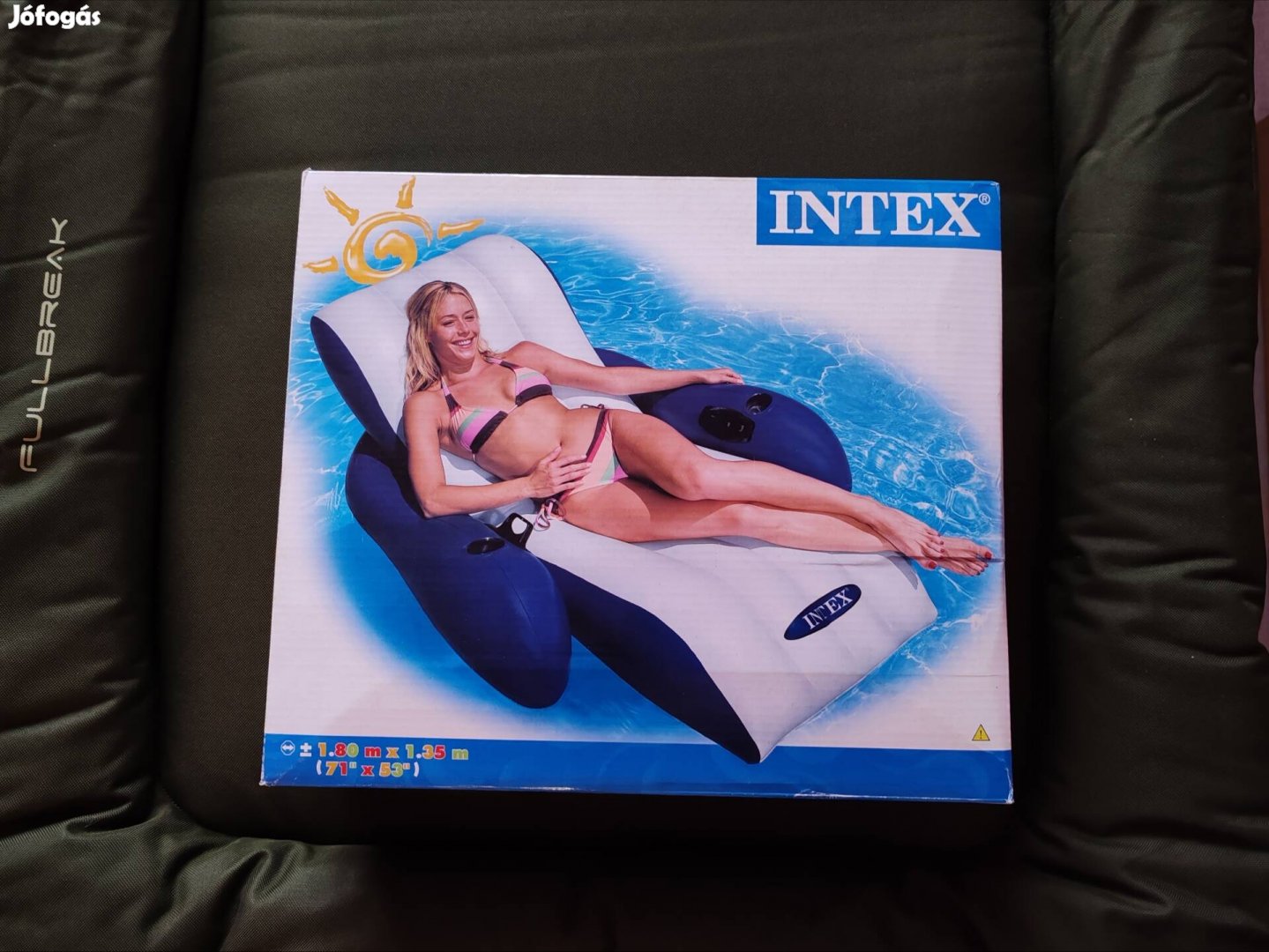 Új intex relax fotel napozó ágy 