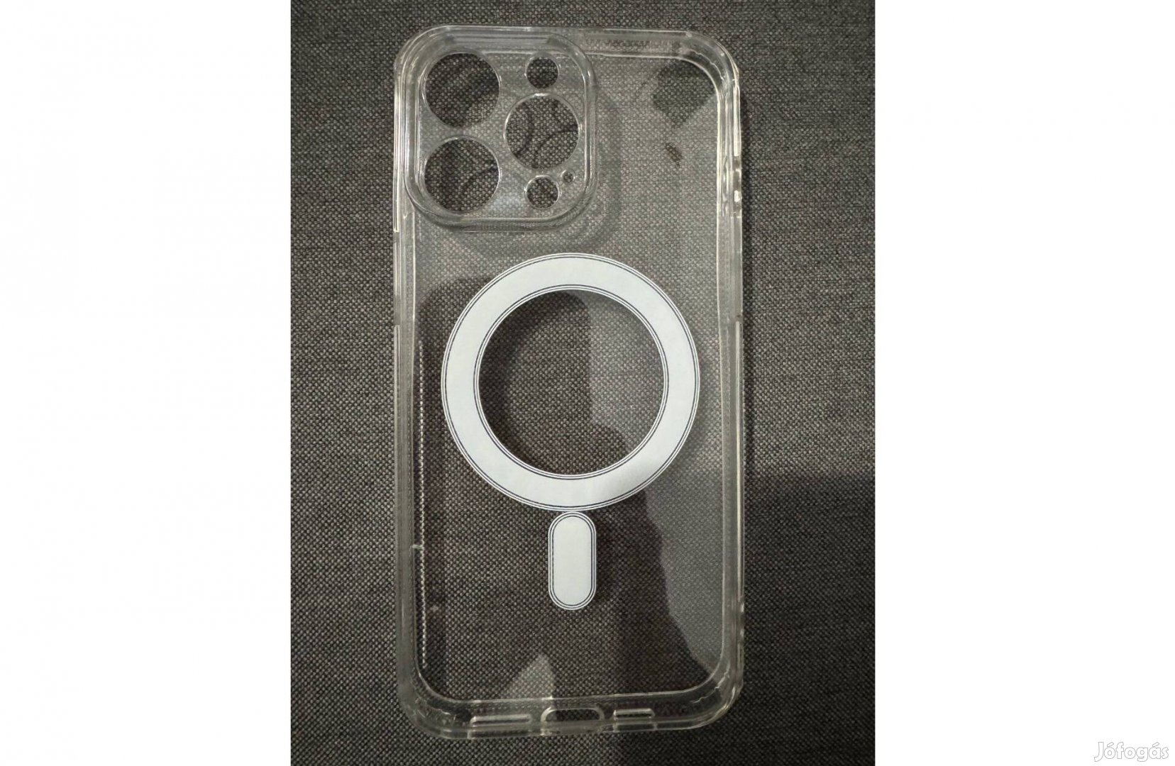 Uj iphone 15 Pro Max Case Tpu Tok Attetszo Atlatszo Magsafe
