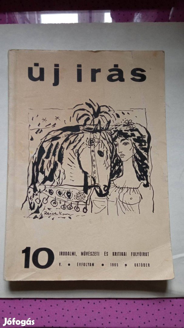 Új írás folyóirat 1965 október újság 1000 Ft