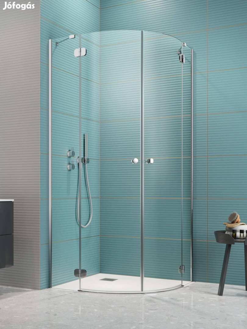Új íves zuhanykabin eladó - Radaway Torrenta PDD 90 x 90