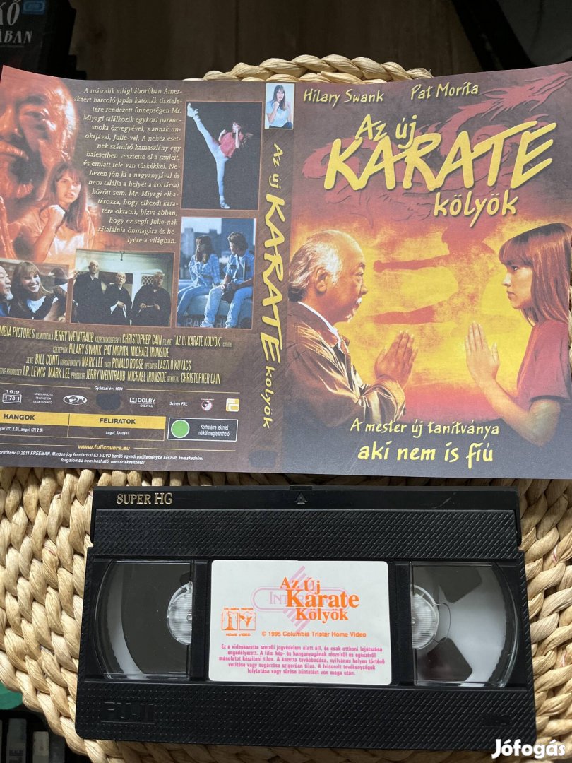 Új karate kölyök vhs m