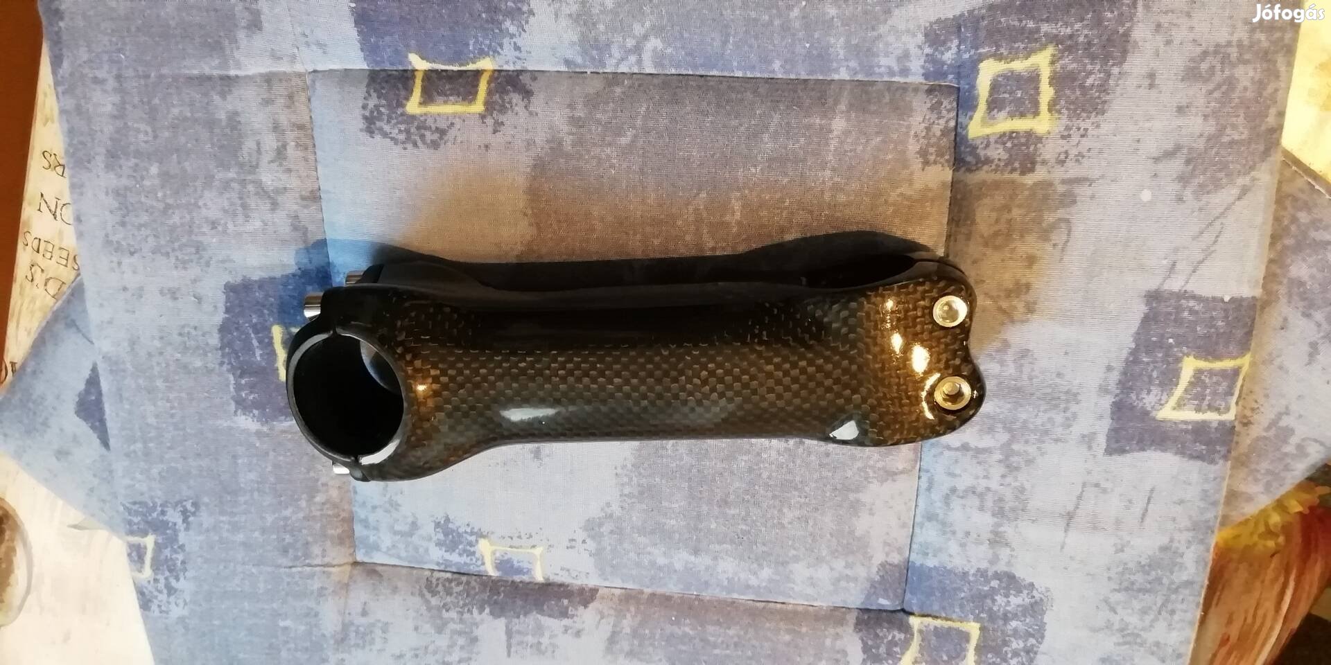 Új karbon kormányszár, stucni (3k carbon).