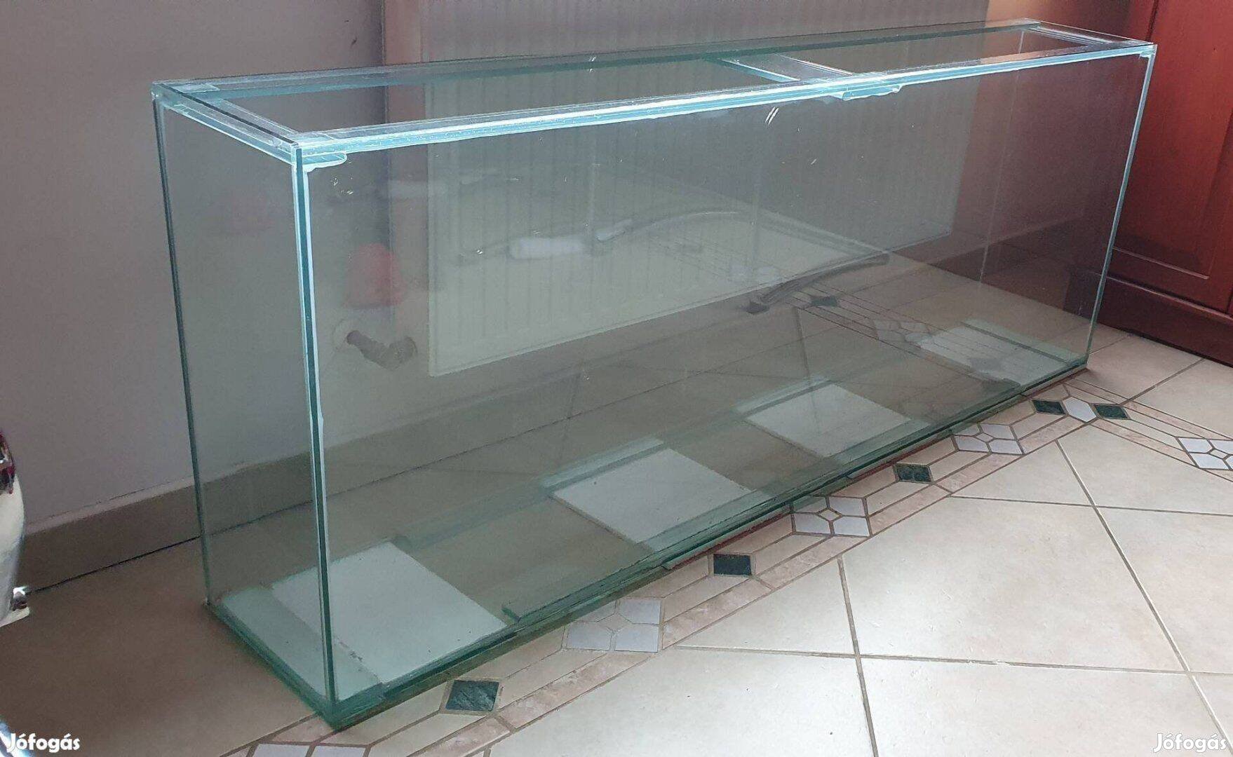 Új kb.350 literes akvárium 175 cm x 66 cm x 30 cm