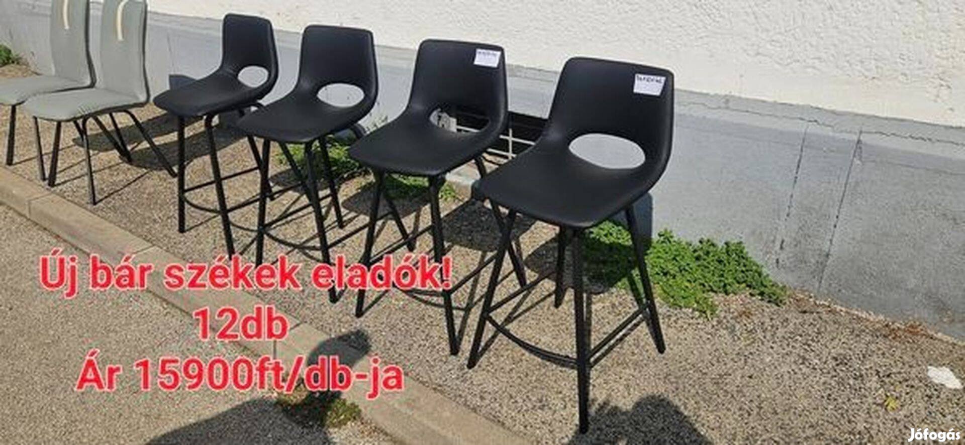 Új kényelmes nagyteherbirsú bár székek eladók! 9db Ár akcios 14.900ft